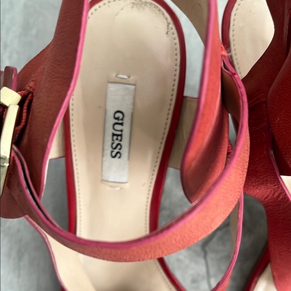 GUESS Coral Strappy Heeled Sandals, Size 8.5 - Picture 6 of 11